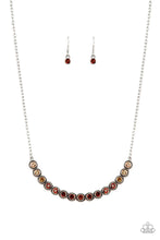 Load image into Gallery viewer, Throwing Shades Brown Necklace