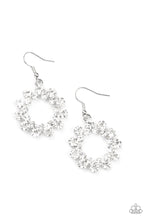 Load image into Gallery viewer, Champagne Bubbles White Earrings