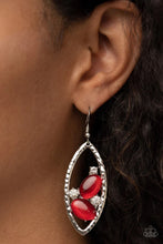Load image into Gallery viewer, Famously Fashionable Red Earrings
