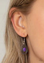 Load image into Gallery viewer, Totally TERRA-torial Purple Necklace