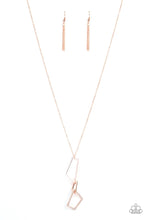 Load image into Gallery viewer, Shapely Silhouettes Copper Necklace