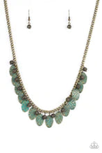 Load image into Gallery viewer, Vintage Gardens Brass Necklace