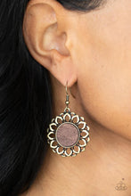 Load image into Gallery viewer, Farmhouse Fashionista Brass Earrings