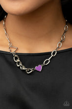 Load image into Gallery viewer, Little Charmer Purple Necklace