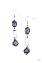 Load image into Gallery viewer, Stone Apothecary Purple Earrings