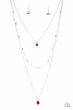 Load image into Gallery viewer, City Blockbuster Red Necklace