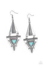Load image into Gallery viewer, El Paso Edge Turquoise Earrings