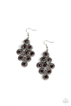 Load image into Gallery viewer, Constellation Cruise Purple Earrings