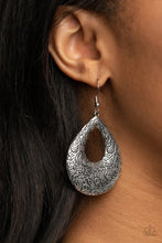Load image into Gallery viewer, Flirtatiously Flourishing Silver Earrings