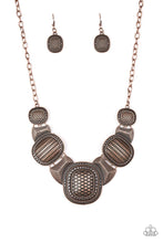 Load image into Gallery viewer, Prehistoric Powerhouse Copper Necklace