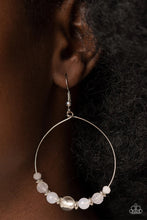 Load image into Gallery viewer, Ambient Afterglow White Earrings