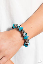 Load image into Gallery viewer, Warped Wayfarer Blue Bracelet
