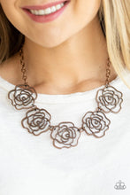 Load image into Gallery viewer, Budding Beauty Copper Necklace