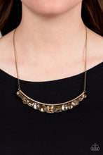 Load image into Gallery viewer, The Only Smoke Show in Town Brass Necklace