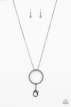 Load image into Gallery viewer, Center of Attention Black Lanyard