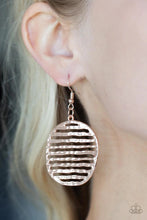 Load image into Gallery viewer, Sunrise Stunner Rose Gold Earrings