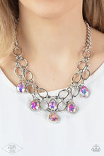Load image into Gallery viewer, Show Stopping Shimmer Multi/Iridescent Necklace