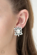 Load image into Gallery viewer, First Rate Famous White Clip On Earrings