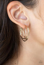 Load image into Gallery viewer, City Contour Gold Earrings