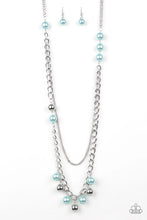 Load image into Gallery viewer, Modern Musical Blue Necklace