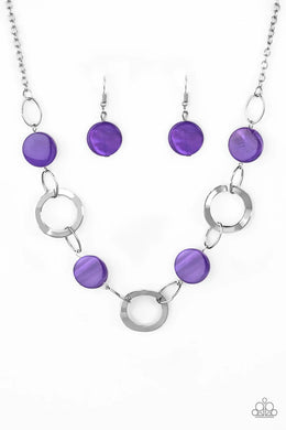 Bermuda Bliss Purple Necklace