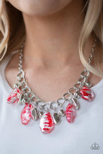 Load image into Gallery viewer, Chroma Drama Red Necklace