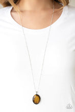 Load image into Gallery viewer, Peaceful Glow Brown Necklace