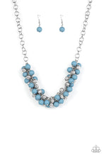 Load image into Gallery viewer, Party Procession Blue Necklace