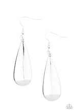 Load image into Gallery viewer, The Drop Off Silver Earrings