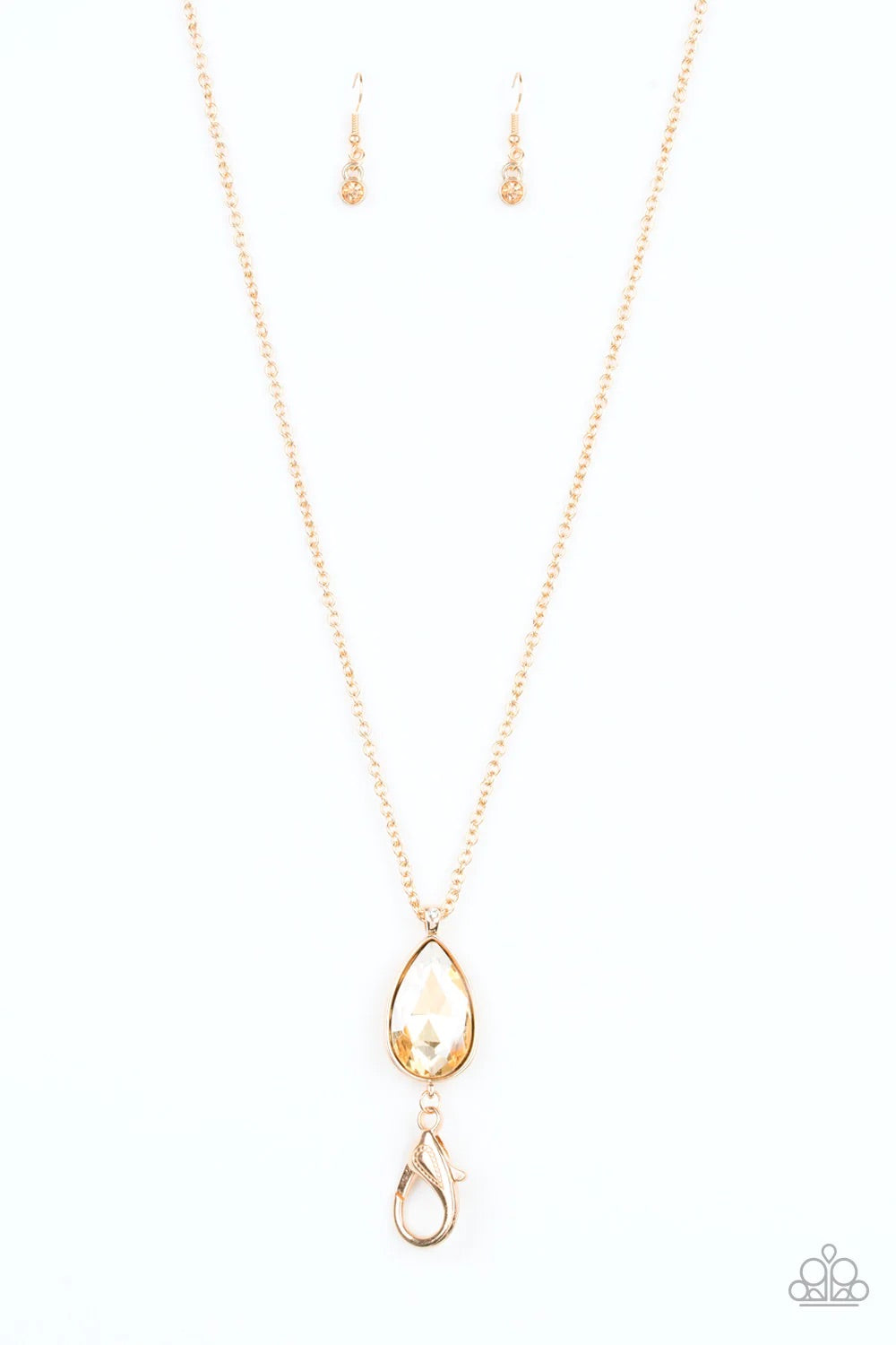 Elite Shine Gold Lanyard