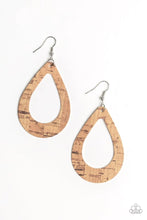 Load image into Gallery viewer, Terra Trendsetter Brown Leather Earrings