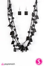 Load image into Gallery viewer, Me, Myself and Island Black Wood Necklace