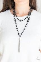 Load image into Gallery viewer, Social Hour Black Necklace