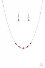 Load image into Gallery viewer, Take Center Stage Red Necklace