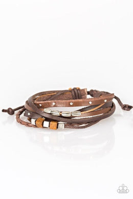 Carefree Camper Brown Urban Bracelet