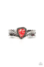 Load image into Gallery viewer, Desert Roost Red Hinged Bracelet