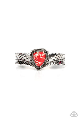 Desert Roost Red Hinged Bracelet