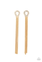 Load image into Gallery viewer, Dallas Debutante Gold Post Earrings
