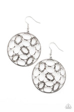 Load image into Gallery viewer, Watch Oval Me Silver Earrings