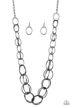 Load image into Gallery viewer, Elegantly Ensnared Black Necklace