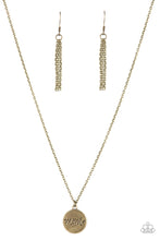 Load image into Gallery viewer, The Cool Mom Brass Necklace