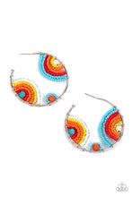 Load image into Gallery viewer, Rainbow Horizons Multi Seed Bead Earrings