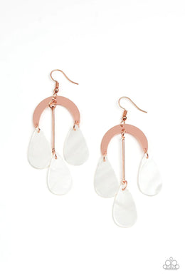 Atlantis Ambience Copper Earrings