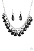 Load image into Gallery viewer, Tropical Storm Black Necklace