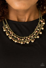 Load image into Gallery viewer, The FIERCE Lady Brass Necklace