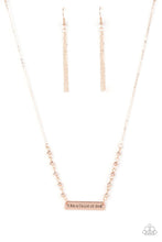 Load image into Gallery viewer, Send Me An Angel Rose Gold Necklace