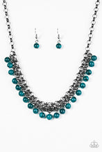 Load image into Gallery viewer, Coyly Colorful Blue Necklace