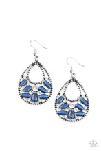 Load image into Gallery viewer, Dewy Dazzle Blue Earrings