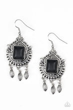 Load image into Gallery viewer, Open Pastures Black Earrings