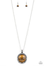 Load image into Gallery viewer, Stone Aura Brown Necklace